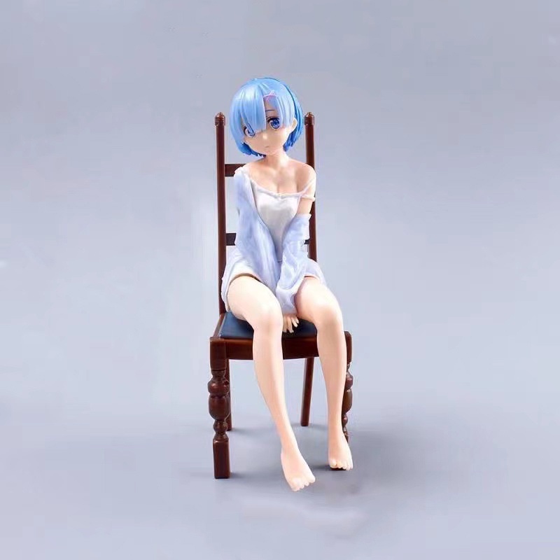 Mô hình nhân vật Ram/ Rem Anime Re: Life In A Different World From Zero kích thước 15cm