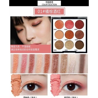 Phấn mắt NOVO SMOOTH EYESHADOW PALETTE đủ tone