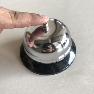 Chuông để bàn gọi nhân viên phục vụ inox
