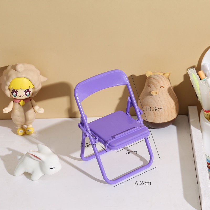 Giá đỡ điện thoại hình chiếc ghế đa năng kiểu dáng đáng yêu