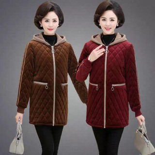 Áo khoác nữ trung niên thời trang thu đông 2019 hàng Quảng Châu