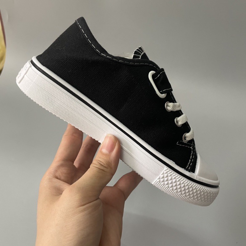 Giày vải trẻ em dây chun có dán