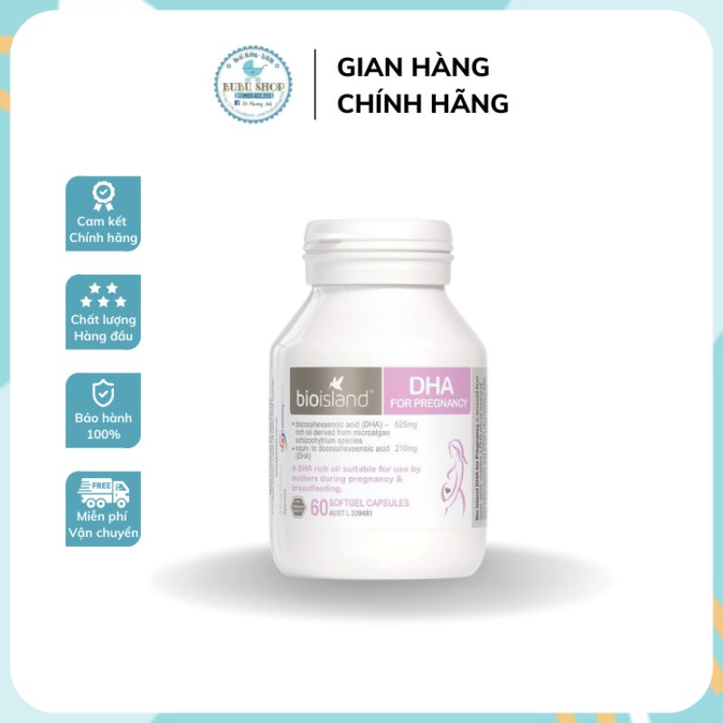 DHA BIOISLAND CHO MẸ BẦU 60 VIÊN