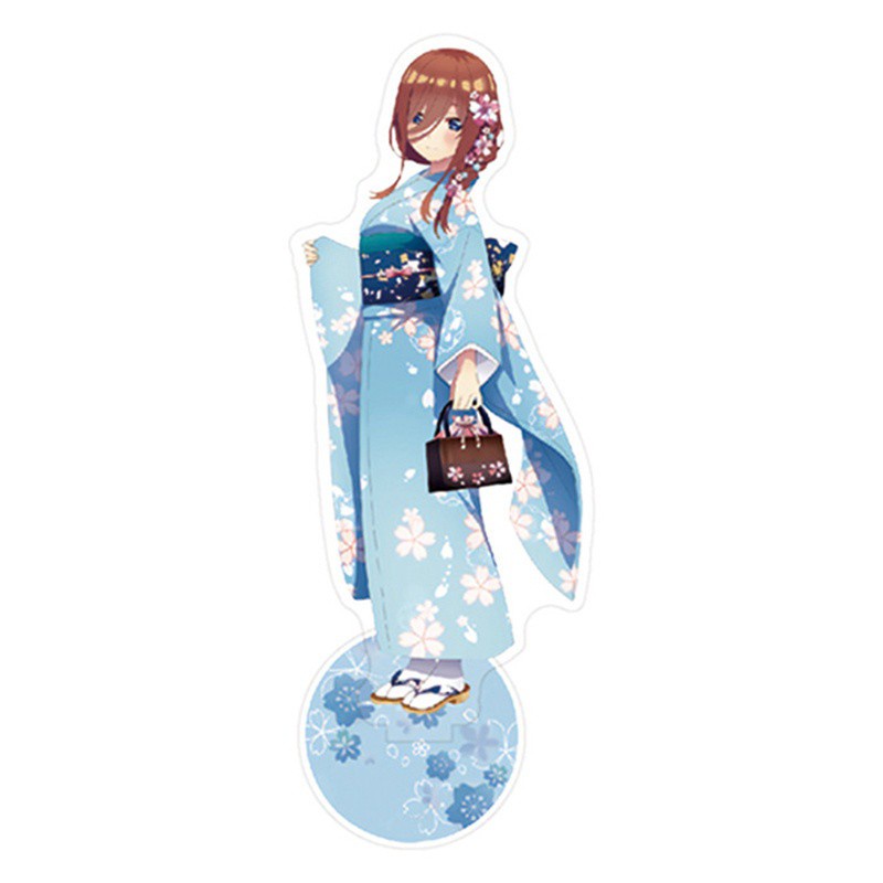 Mô hình nhân vật Nakano Ichika Nino Miku bằng acrylic có đế đỡ tiện dụng