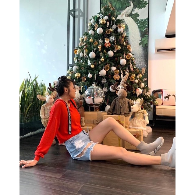 Quần Biker Lửng Lowhight Jeans Rocky Denim