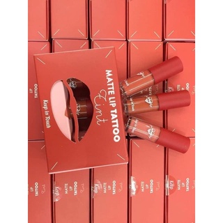 Set 3 son kem siêu lì keep in touch matte lip tattoo