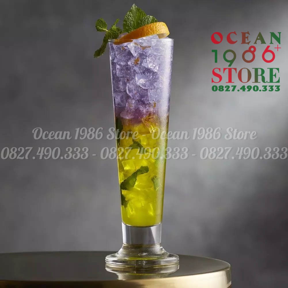 Bộ 6 Cốc Thủy Tinh Cao Viva Footed Ocean – B16315 – 420ml