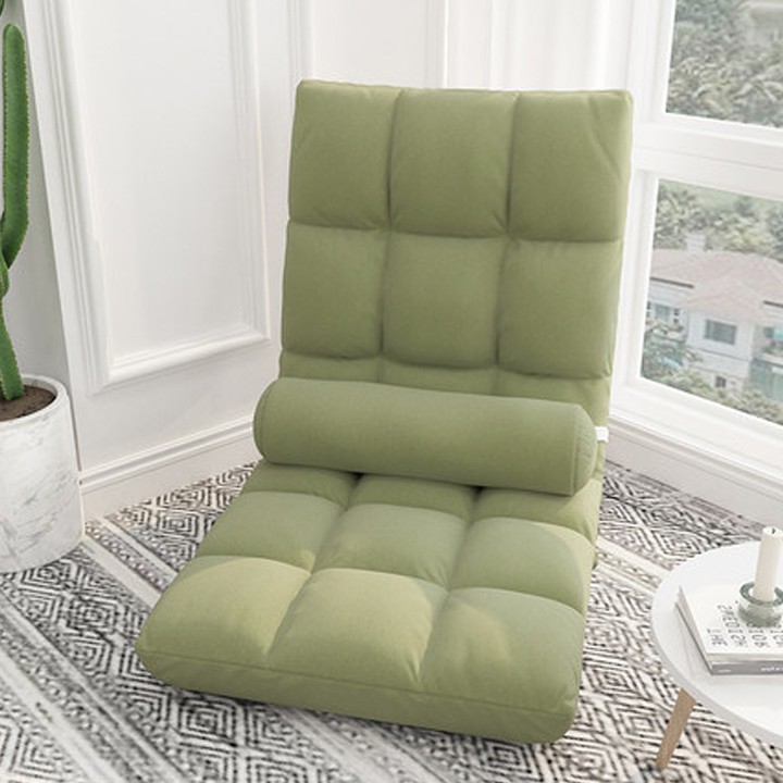 Ghế Lười Sofa Ghế Bệt Tựa Lưng Tặng Kèm Gối Ôm Ngồi Nằm Thư Giãn Thông Minh Đa Năng Có Thể Gập Mở Gấp Gọn