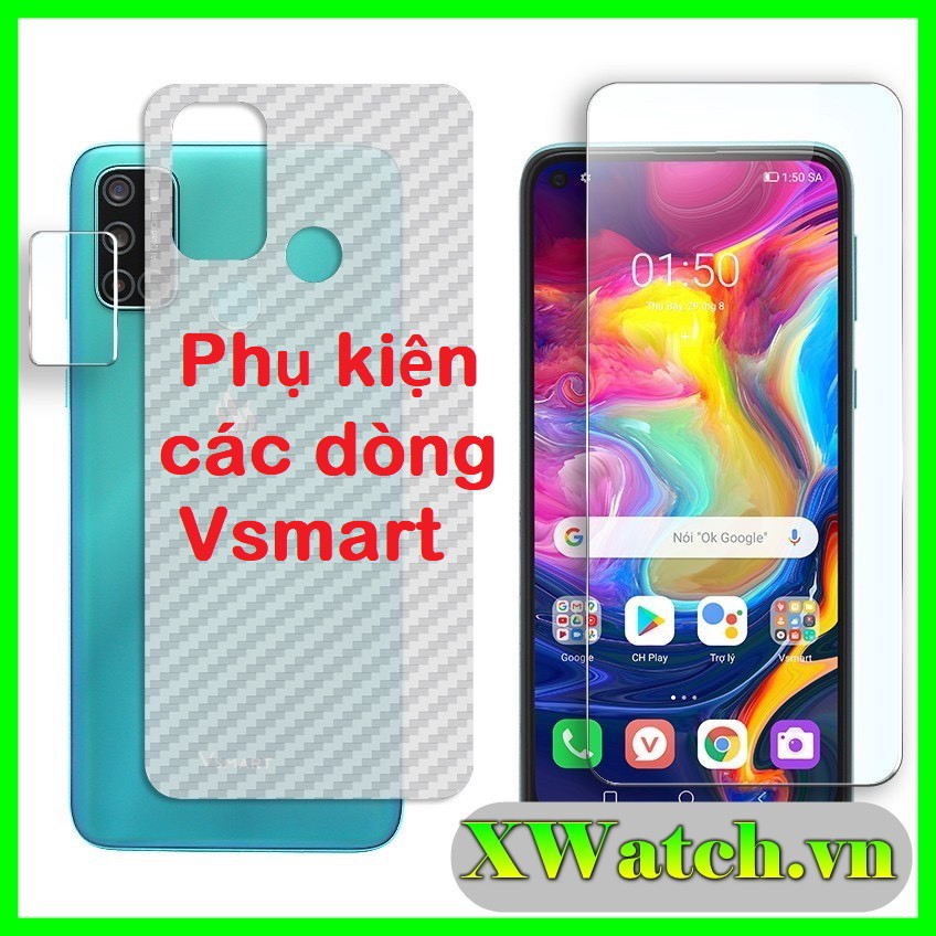 Dán Carbon Vsmart Star 5 / live 4 / joy 4 / active 1 plus / Aris/ joy 1 / joy 1 plus / bee / active 3 / star 3 / star 4