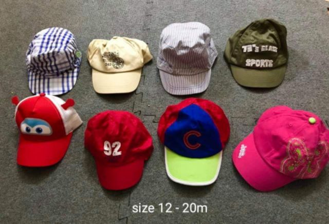 Xả kho - mũ lưỡi trai cho bé xuất dư - đồng giá 49k