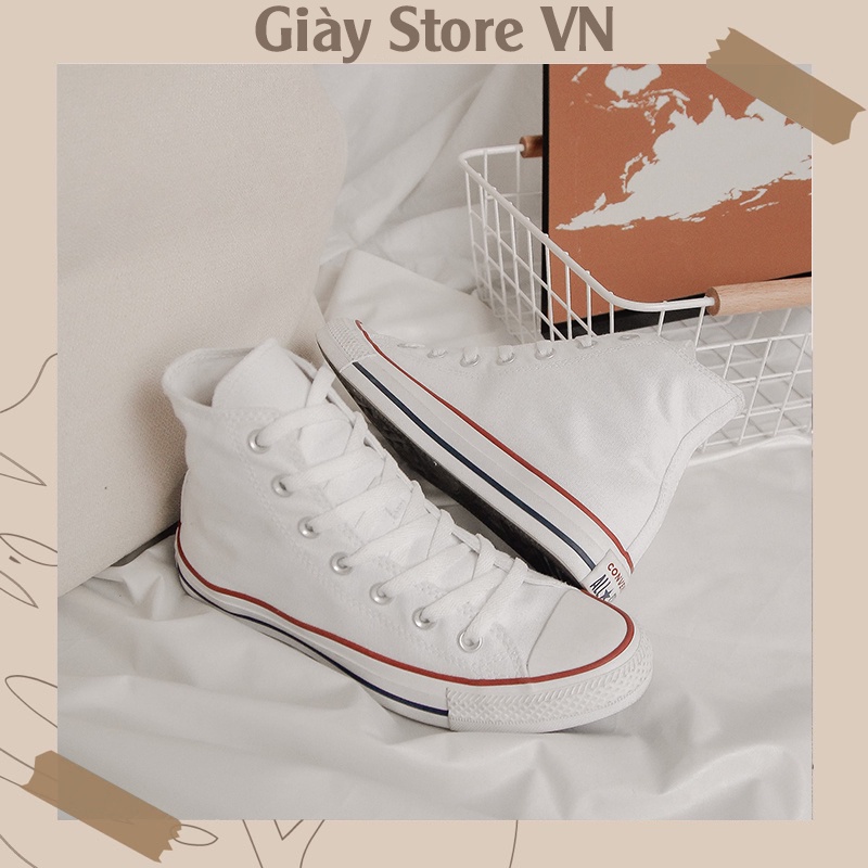 Giày Converse_Cổ Cao Nam Nữ, Giày CV 1970s Đen Trắng Hàng Đẹp Tặng Kèm Phụ Kiện