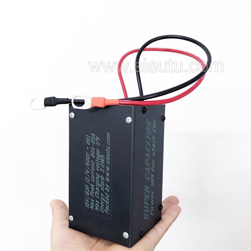 Hộp Siêu tụ điện 12V 83F khởi động xe hơi xe tải