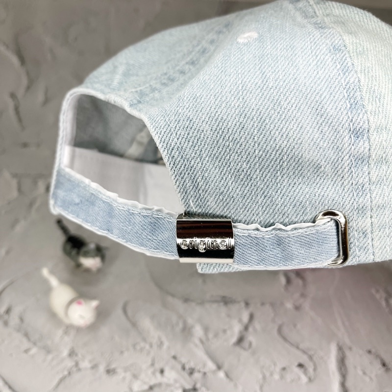 Nón kết lưỡi trai jean thêu Jord thời trang phong cách bụi bặm
