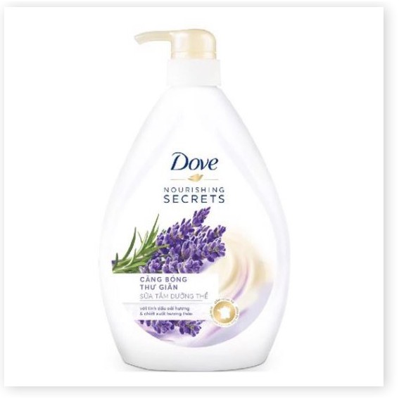 [530g] Sữa Tắm Dưỡng Thể Căng Bóng Da Chiết Xuất Từ Thiên Nhiên Dove Nouishing Secret