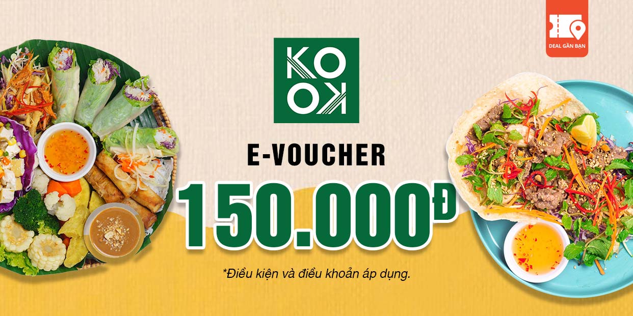 E-Voucher 150.000đ tại Kokogreen Đà Nẵng