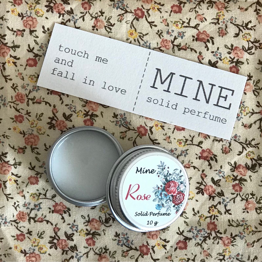 Nước hoa khô Rose (Hoa hồng) - [Rose Solid Perfume]