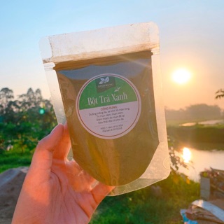 100g bột trà xanh nguyên chất
