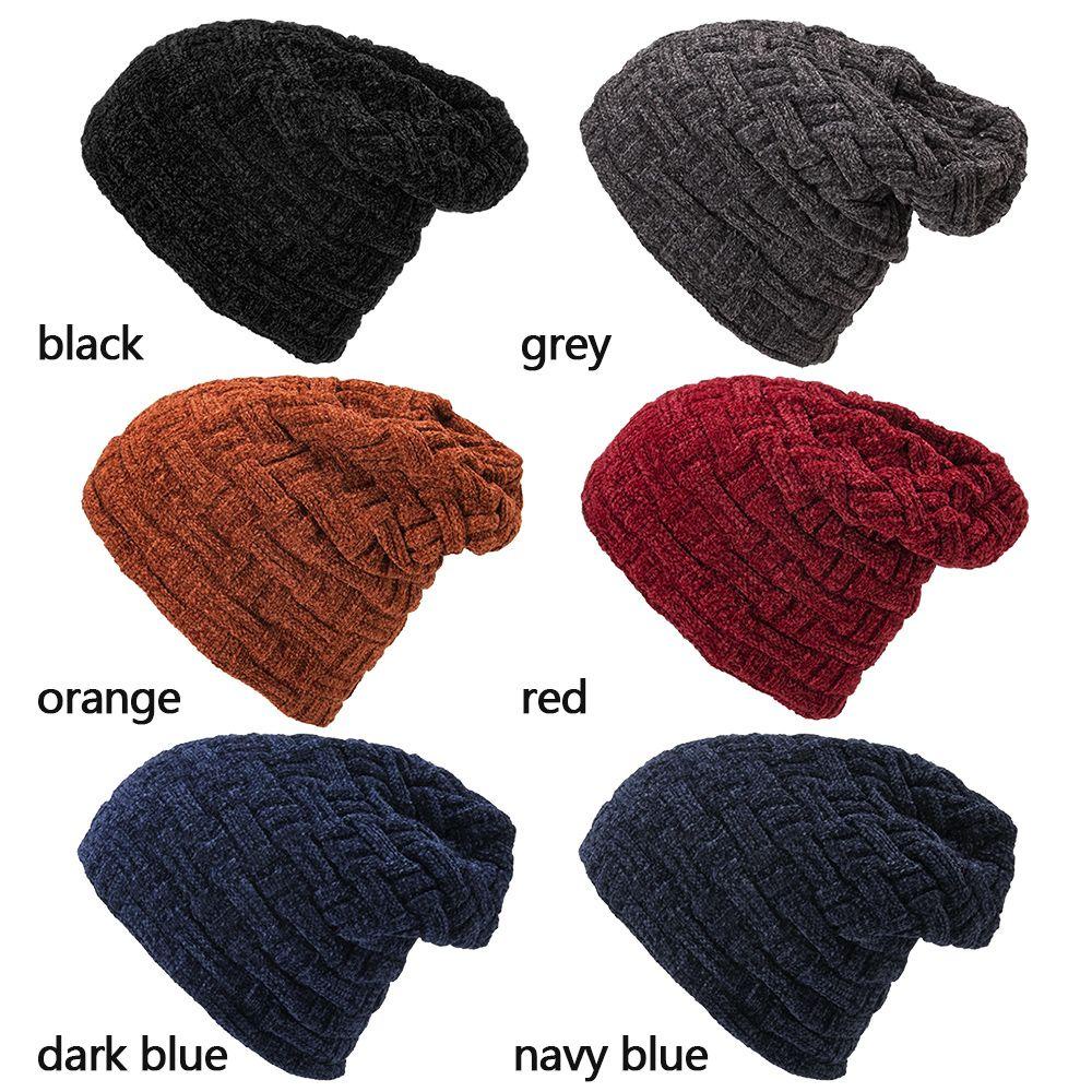 YOLA Mũ Dệt Kim Giữ Ấm Mùa Đông