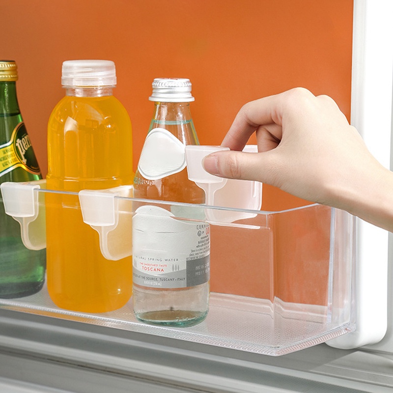 Tấm Chia Ngăn Tủ Lạnh Bằng Nhựa Tiện Dụng Cho Nhà Bếp