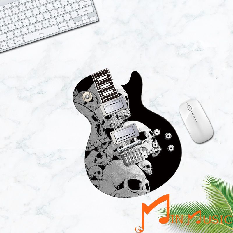 Miếng Lót Chuột, Pad Chuột Cỡ Lớn Chống Nước, Bàn Di Chuột hình Guitar độ dày 3 mm Mouse Pad Guitar