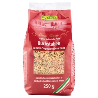 Nui chữ hữu cơ cho bé ăn dăm 250g
