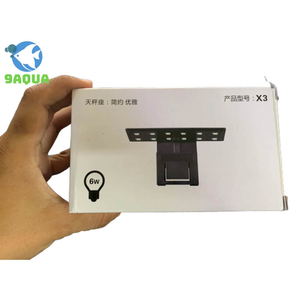 Đèn led mini kẹp thành hồ X3