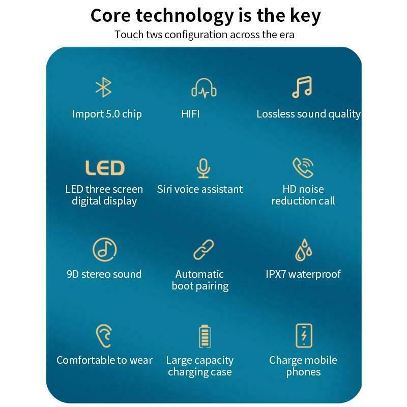 Tai Nghe Bluetooth A6 Không Dây Chất Lượng Cao Kèm Phụ Kiện
