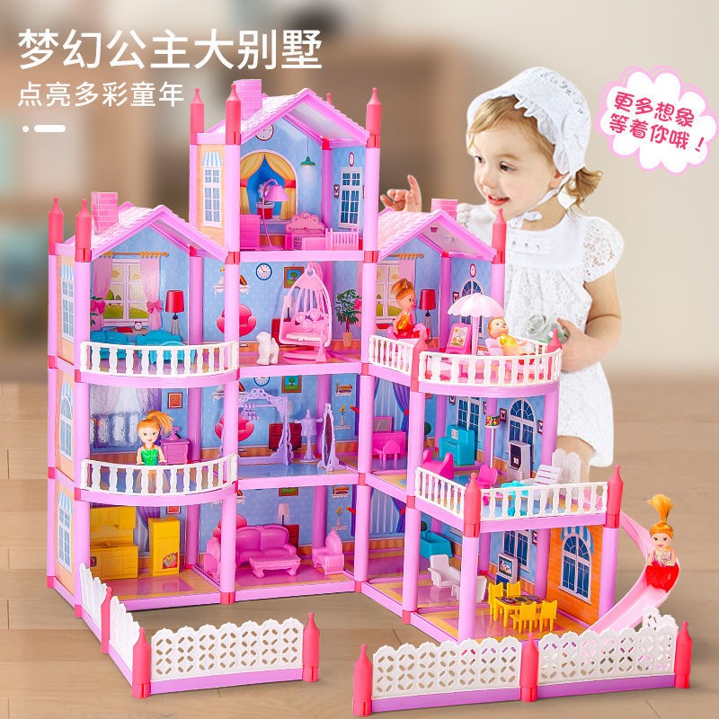 Bộ Đồ Chơi Nhà Búp Bê Cho Bé