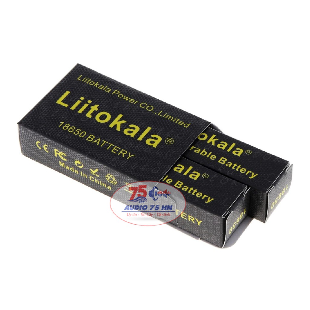 01 viên pin sạc LiitoKala lii-35A Pin lithium 3.7V 18650 dung lượng cao 3500mah cao cấp