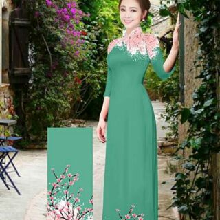 Vải áo dài mẫu mới
