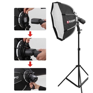 Softbox bát giác Triopo KS65 cho đèn flash speedlite