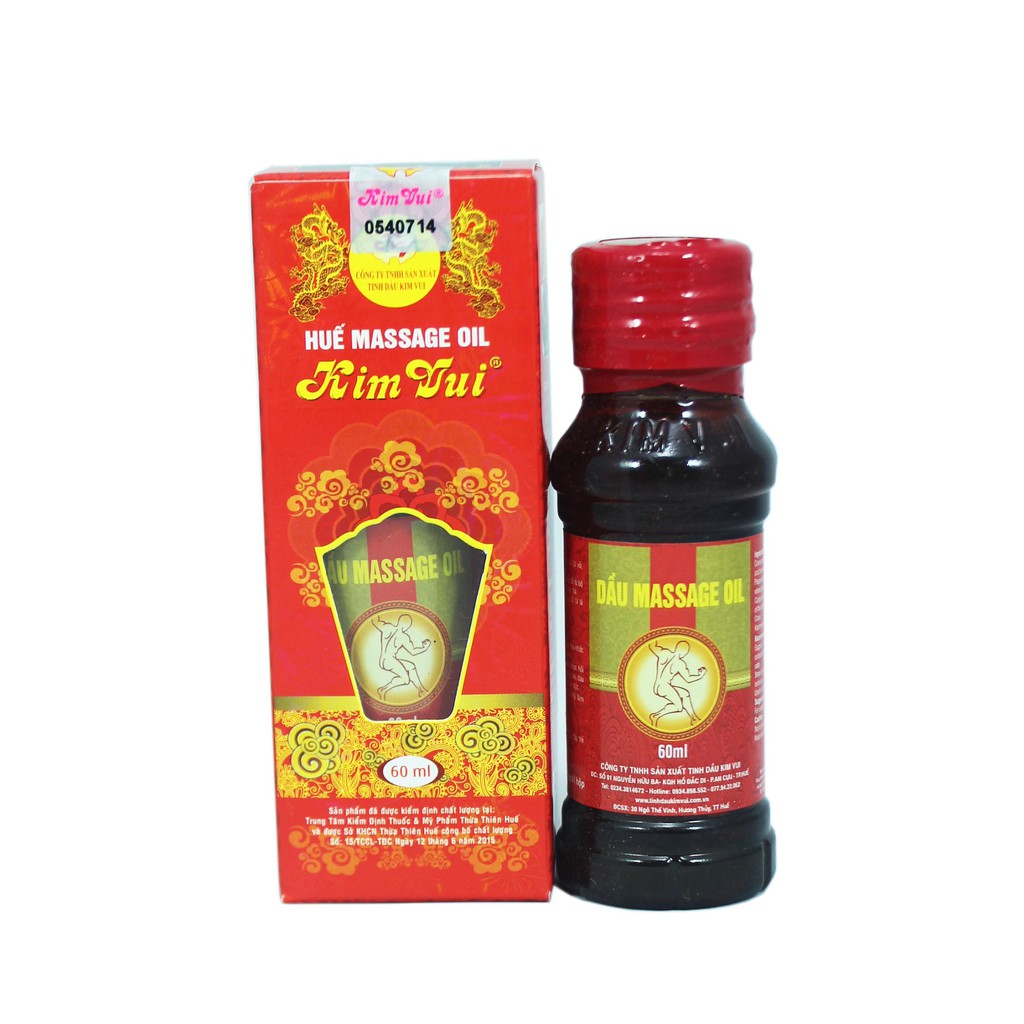 Dầu xoa bóp Huế massage oil 60ml