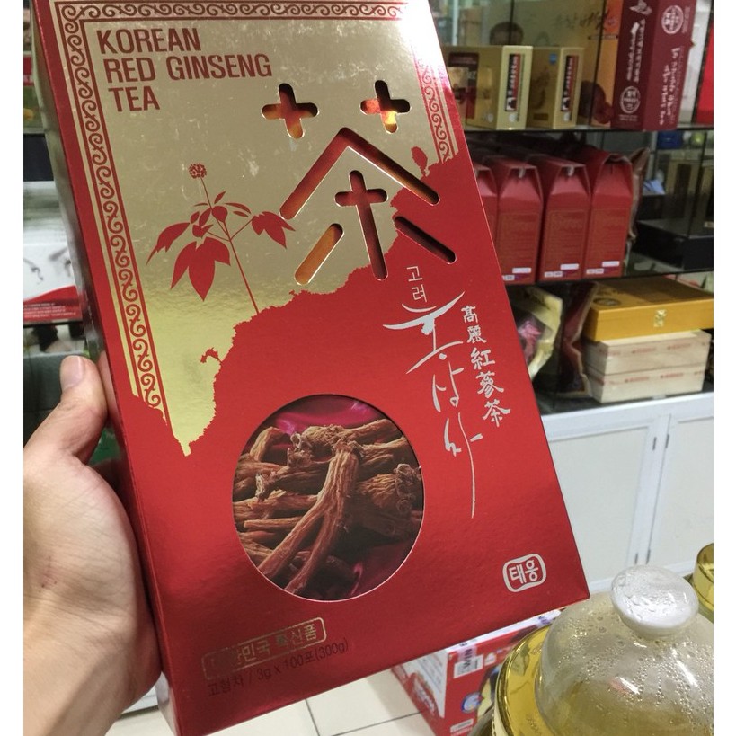 Trà Sâm Taewoong 100 Gói
