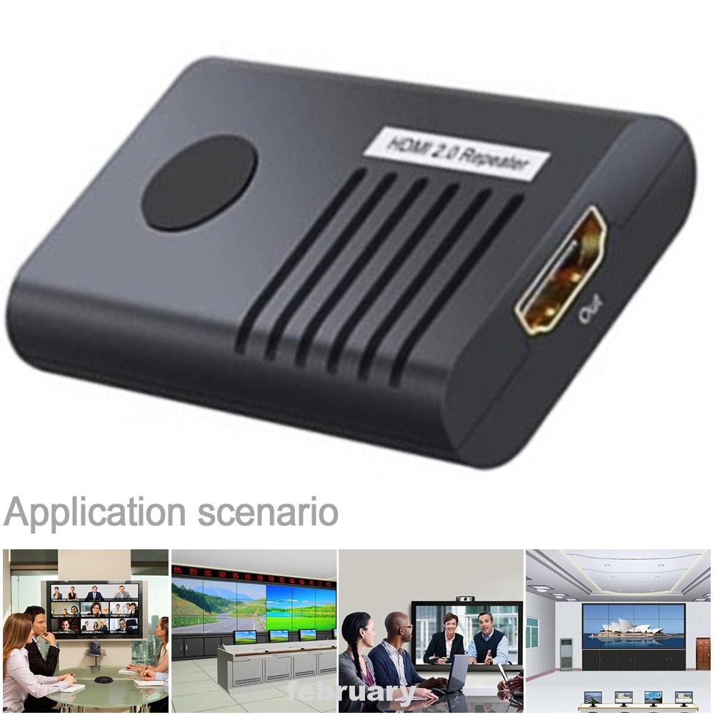 Bộ Khuếch Đại Tín Hiệu Hdmi 1080p 3d 45m 4k 60hz Cho Pc Dvd Hdcp 2.2 | BigBuy360 - bigbuy360.vn