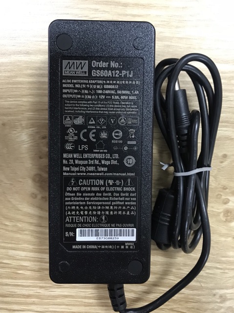 Bộ chuyển nguồn 12VDC/ 5A