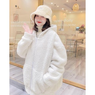 Áo khoác lông cừu có mũ FIINTASY ENT.666 - Made by Fiin