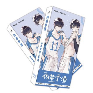 Hôp ảnh postcard in hình anime chibi SAILOR MOON ĐẤU LA ĐẠI LỤC JUJUTSU KAISEN DŨNG SĨ HESMAN