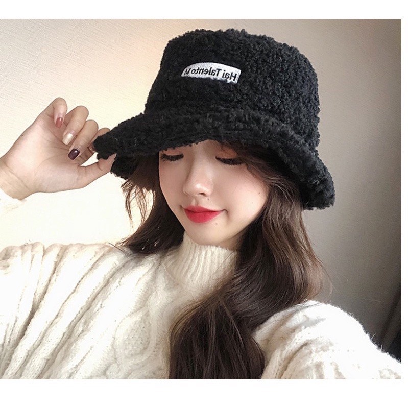 Mũ Bucket Lông Cừu - PK0012