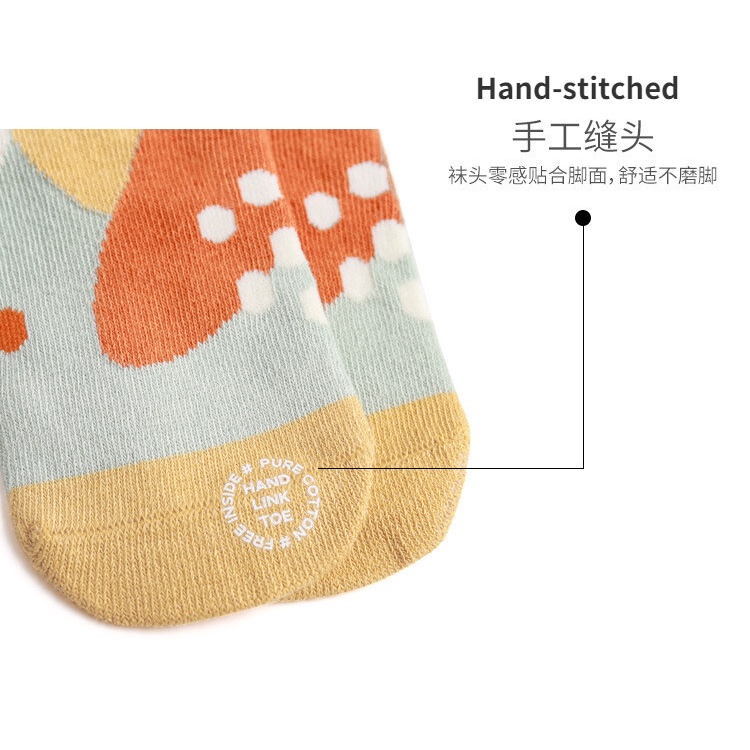 Tất Đầu Gối Hoạ Tiết Hoạt Hình Cho Bé