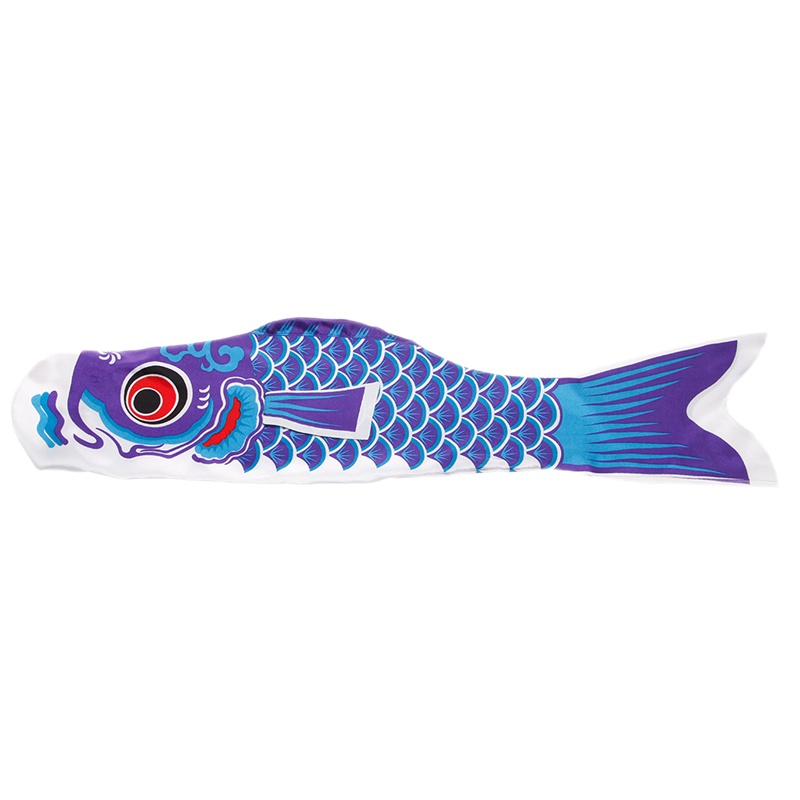 Cờ Treo Tường Hình Cá Koi 55cm Trang Trí