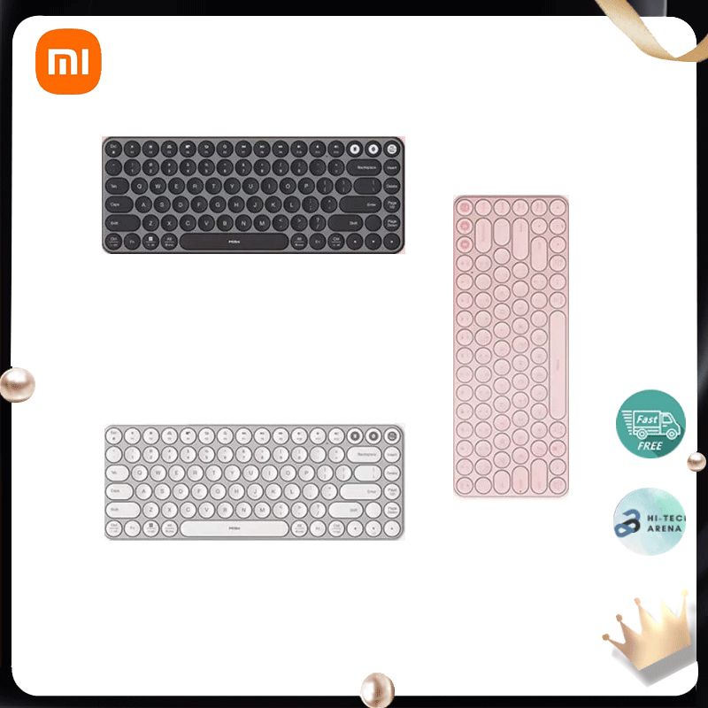Bàn phím chế độ kép không dây Bluetooth Xiaomi MIIW 85 phím - Tương thích đa hệ thống - tốc độ 2.4GHz
