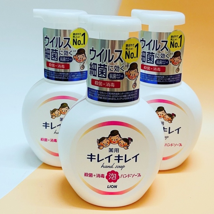 Nước Rửa Tay Tạo Bọt Lion Nhật Bản - Chai 250ml