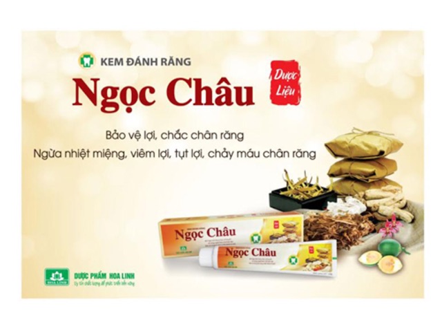 Kem đánh răng dược liệu Ngọc Châu