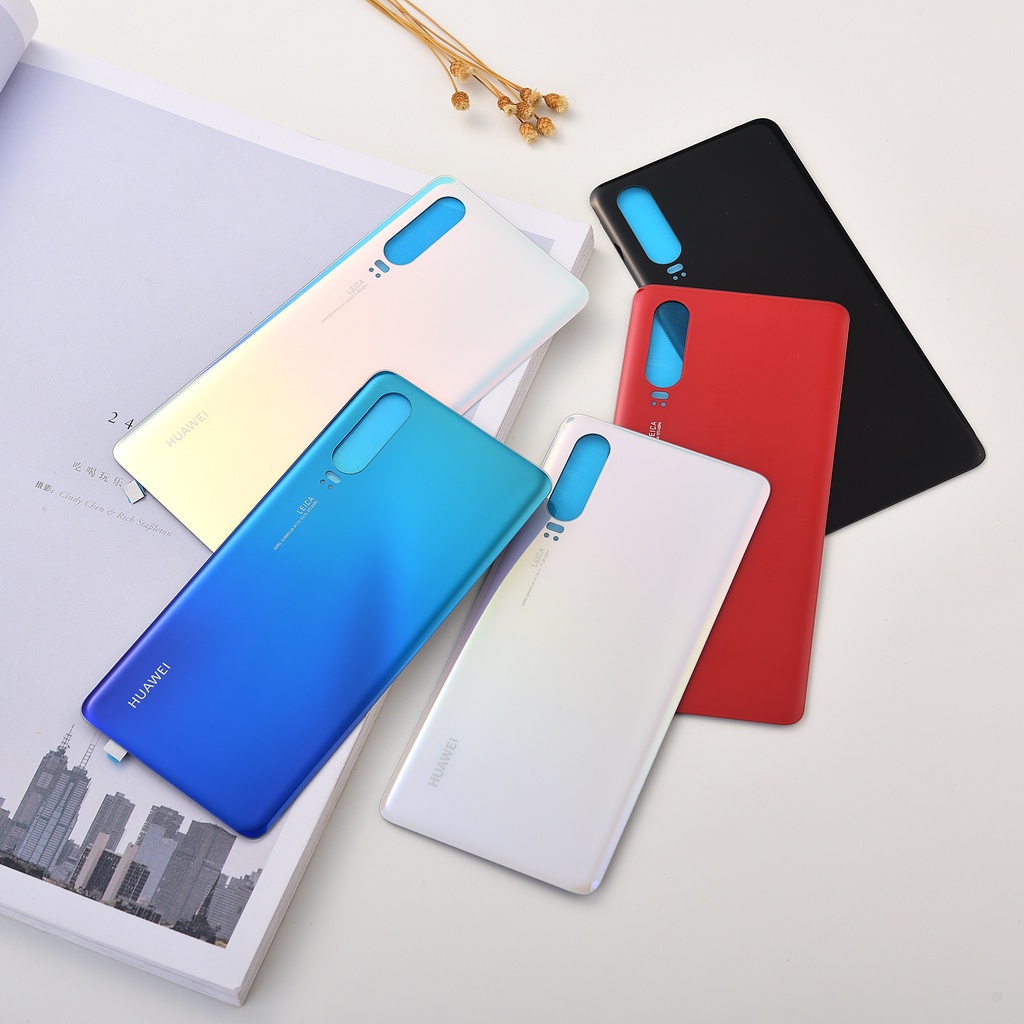 Nắp Đậy Pin Mặt Sau Bằng Kính Thay Thế Chuyên Dụng Cho Huawei P30 / P30 Pro Huawei P30 / P30 Pro