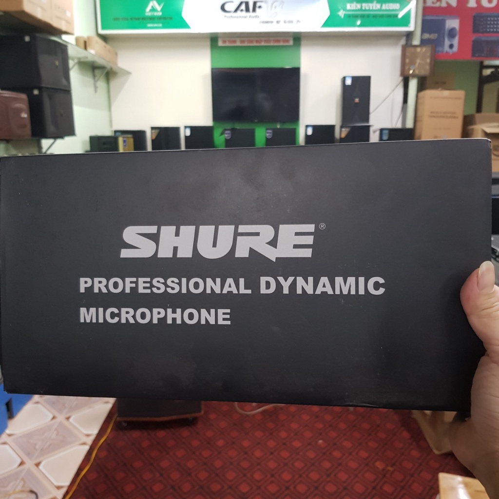 Míc Có Dây SHURE 959, Micro Có Dây Karaoke Gia Đình Loa kéo Hát hay Giá rẻ
