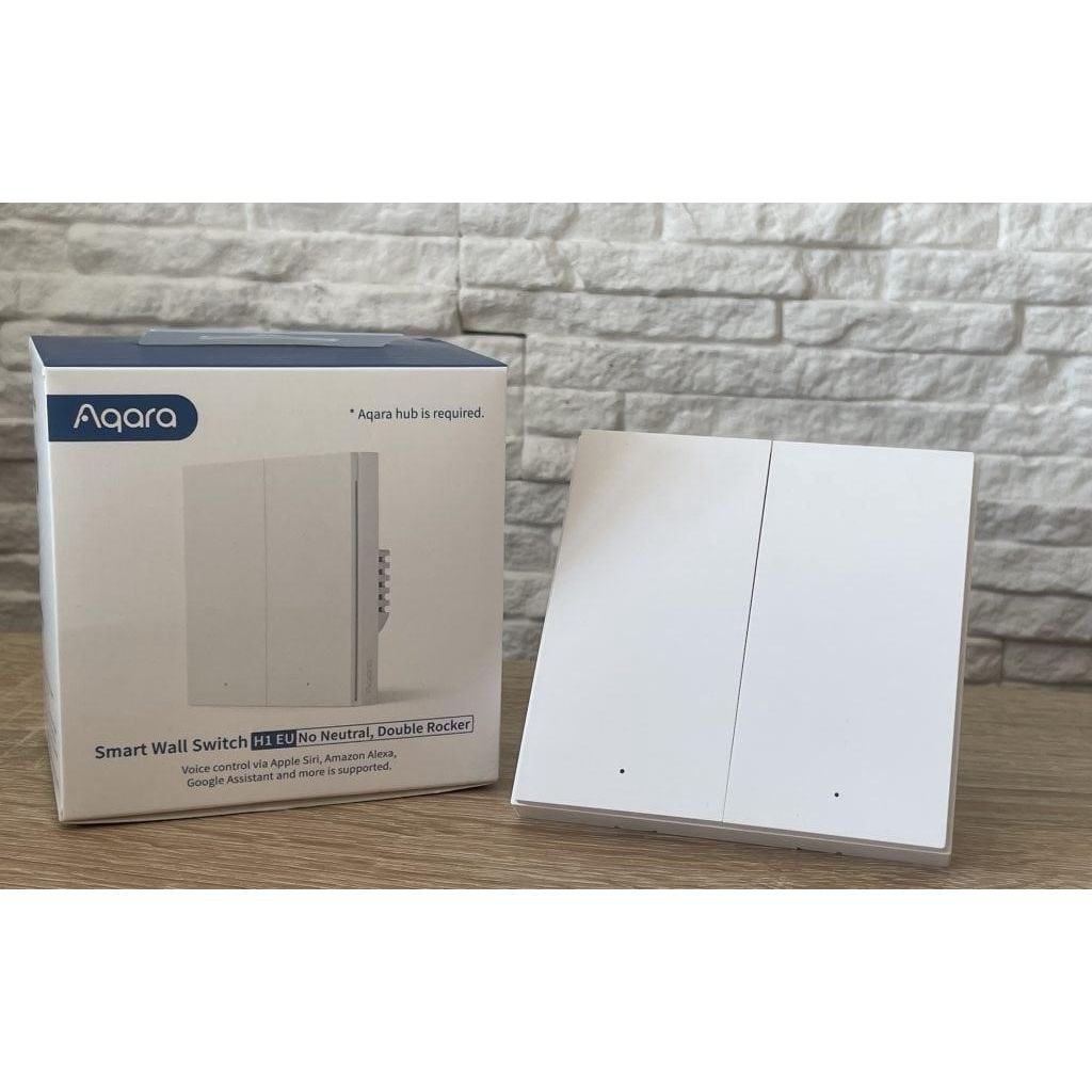 [Hỏa tốc HN] Công tắc âm tường Aqara H1 bản quốc tế chuẩn EU - hỗ trợ Google, Alexa, Homekit