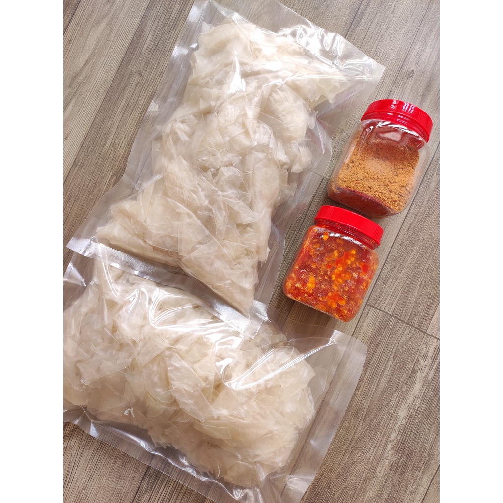 [1kg PSMN ớt rim] | Combo 1kg bánh tráng phơi sương + hủ ớt rim + hủ muối nhuyễn | Cay xé ruột gan cay thấu tâm can