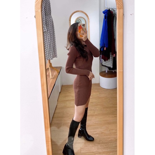 Váy len Hollister size M