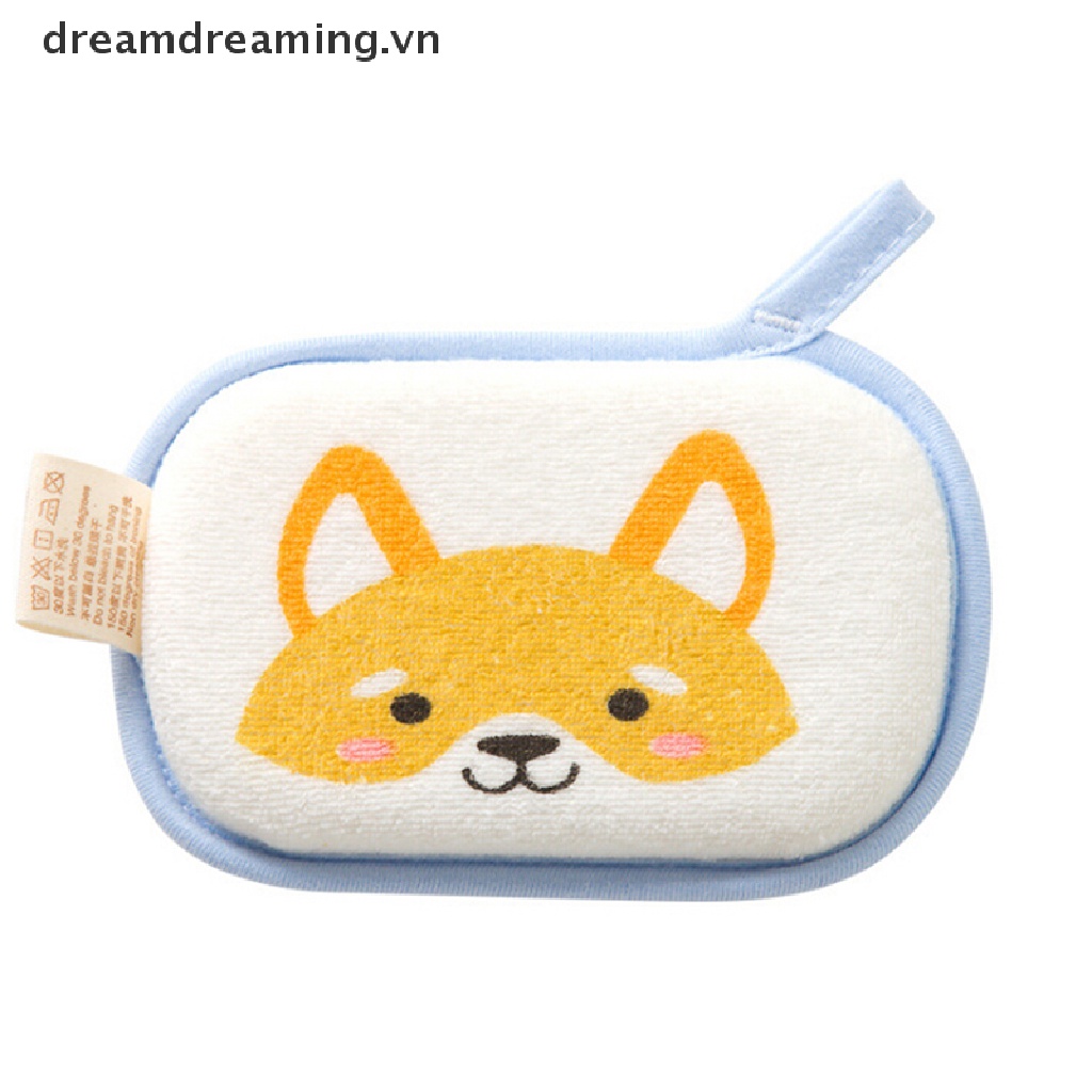 1 Bọt Tắm Mềm Mại Kiểu Hoạt Hình Dễ Thương