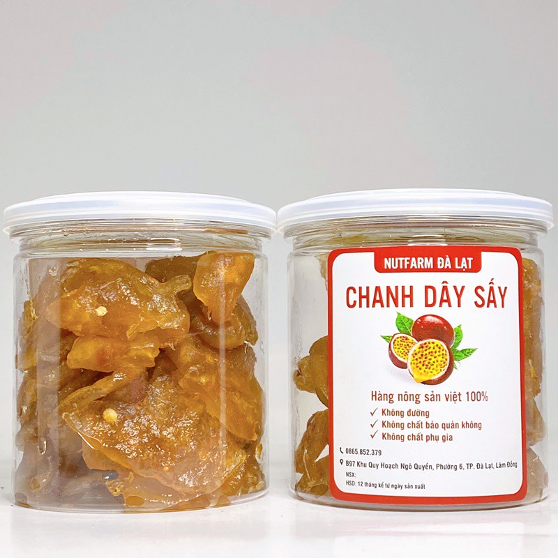 [GHIỀN ĐÀ LẠT] 400GR CHANH DÂY SẤY CHUA NGỌT KHÔNG ĐƯỜNG | ĐẶC SẢN ĐÀ LẠT